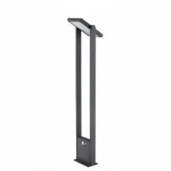POPA Spot à énergie solaire noir 100 cm 4000K Luminaire de jardin Beneito Faure