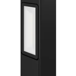 Potelet Davern LED intégrée 2000lm 20W IP65 GoodHome noir