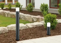Potelet de jardin à détecteur de présence Hoosic 80 cm