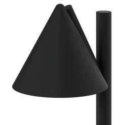 Potelet Eriksson taille S LED intégrée 600lm 8.5W IP44 GoodHome noir