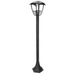Potelet extérieur IMMA Black 97,5cm E27 noir IP44 EDO