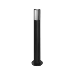 Potelet extérieur type lanterne TORRIN 55 cm IP44 GU10 noir EDO