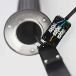 Potelet extérieur type lanterne TORRIN 55 cm IP44 GU10 noir EDO