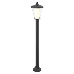 Potelet Haro LED intégrée 1000lm 11W IP44 GoodHome gris anthracite