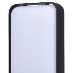 Potelet LED extérieur noir 10,5 W 1700 lm blanc neutre IP54 sans détecteur, GoodHome Wendland