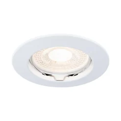 Premium Spot encastré IP44 rond 79mm GU5,3 max. 50W 230/12V gradable Blanc