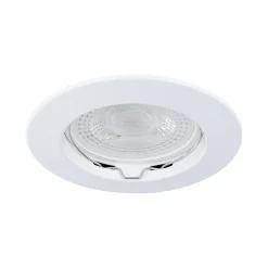 Premium Spot encastré IP44 rond 79mm GU5,3 max. 50W 230/12V gradable Blanc