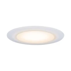 Premium Spot encastré LED Dim to Warm Suon Kit de base IP44 rond 90mm 3x5W 3x450lm 230V gradable Dim to warm Satiné Blanc