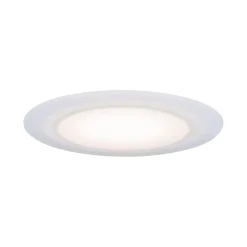 Premium Spot encastré LED Suon Kit de base IP44 rond 90mm 3x5W 3x450lm 230V gradable 2700K Satiné Blanc