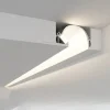 Profilé Aluminium Encastrable Arrondi 2M pour Faux Plafond Éclairage Indirect - SILAMP