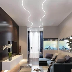 Profilé Aluminium Flexible 2M Cache Opaque Noir - SILAMP