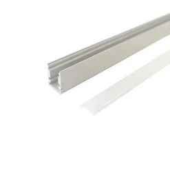 Profilé Aluminium 2m pour Ruban LED - Cache Opaque - SILAMP
