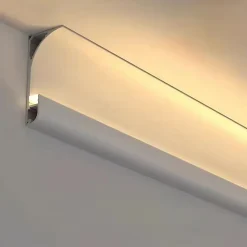 Profilé Aluminium Modulable Plinthe ou Corniche 2M Alu - SILAMP