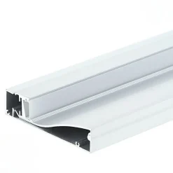 Profilé Aluminium Plinthe Couleur Argent 2M pour Ruban LED 10mm - SILAMP