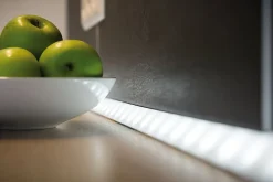 Profilé de strip LED Delta Paulmann IP20 Alu, Satiné L.1 m x P.2 cm x H.2 cm