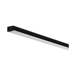 Profilé de strip LED Square IP20 noir et blanc Paulmann L.100 x H.15 x P.23cm
