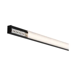 Profilé de strip LED Square IP20 noir et blanc Paulmann L.200 x H.15 x P.23cm