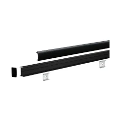 Profilé de strip LED Square IP20 noir Paulmann L.100 x H.15 x P.23cm