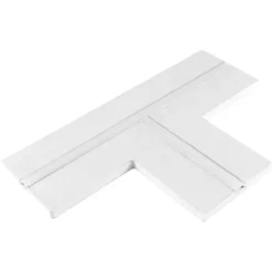 Profilé en T intégré en aluminium pour bandes LED dans des plaques de plâtre à encastrer