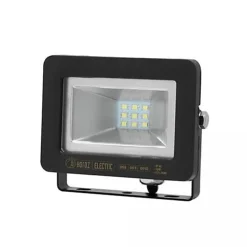 Projecteur à LED extra plat 10W IP65 6500K Dim. 121.6x156.3x44.5mm