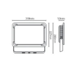 Projecteur Led usage intensif CCT 30W - Girard-Sudron - Ceylan