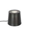 Projecteur de jardin moderne noir rond IP65 AR111 - Lennard