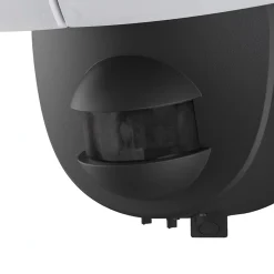 Projecteur extérieur mural à détecteur de mouvement noir blanc froid 400lm IP65