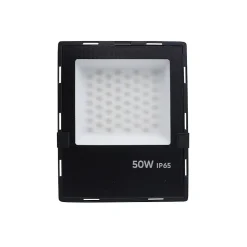 Projecteur Extérieur NOIR 50W IP65 - Blanc Froid 6000K - 8000K - SILAMP