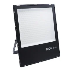 Projecteur Extérieur NOIR 200W IP65 - Blanc Chaud 2300K - 3500K - SILAMP