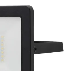 Projecteur LED à détection Lucan 3000lm 30W IP65 GoodHome noir