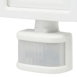 Projecteur LED à détection Lucan 1000lm 10W IP65 GoodHome blanc