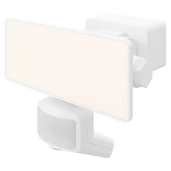 Projecteur LED à détection Davern 2000lm 20W IP65 GoodHome blanc