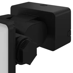 Projecteur LED à détection Davern 1000lm 10W IP65 GoodHome noir