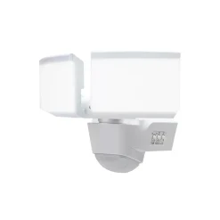 Projecteur LED à détection Security 2X10W 1600lm 20W IP54 GoodHome blanc