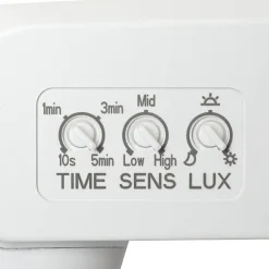 Projecteur LED à détection Security 2X10W 1600lm 20W IP54 GoodHome blanc