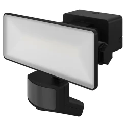 Projecteur LED à détection Davern 2000lm 20W IP65 GoodHome noir