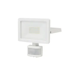 Projecteur LED à détection Lucan 2000lm 20W IP65 GoodHome blanc