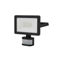 Projecteur LED à détection Lucan 2000lm 20W IP65 GoodHome noir