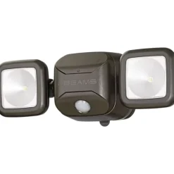 Projecteur LED à piles avec détecteur de mouvements noir IP66 500lm Mr Beams