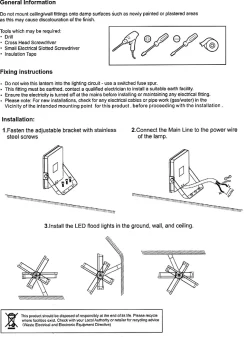 Projecteur LED avec détecteur de mouvement 30W Noir Etanche IP65 Forte luminosité avec Osram Puce 3300 Lumens Blanc froid 6000K