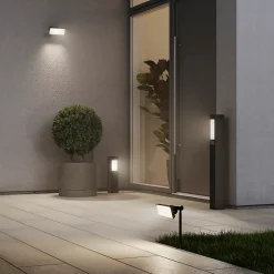 Projecteur LED Davern 2000lm 20W IP65 GoodHome noir