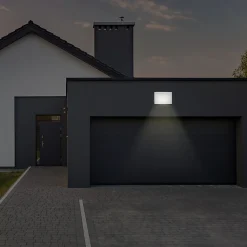 Projecteur LED Extra-Fin 50W - 6000lm - IP65 - 6500K - Aluminium Noir