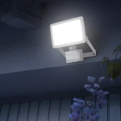 Projecteur LED extérieur détecteur de mouvement blanc IP65 2300lm 20W GoodHome, Lucan
