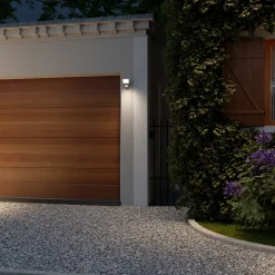 Projecteur LED extérieur détecteur de mouvement blanc IP65 1150lm 10W GoodHome, Lucan