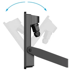 Projecteur LED extérieur noir 100 W 15 000 lm IP65, GoodHome Lucan