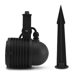 Projecteur LED Extérieur Piquet - 10W - Blanc Chaud - IP65 - Aluminium Anthracite