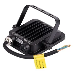 Projecteur LED Extérieur SMD 10W IP65 Noir (Pack de 10) - Blanc Chaud 2300K - 3500K - SILAMP