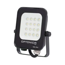 Projecteur LED Extérieur SMD 10W IP65 Noir - Blanc Neutre 4000K - 5500K - SILAMP