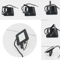 Projecteur LED Extérieur 20W IP65 Étanche 2100Lm 6000K Blanc Froid Idéal pour Maison Garage Patio Terrasse et Jardin