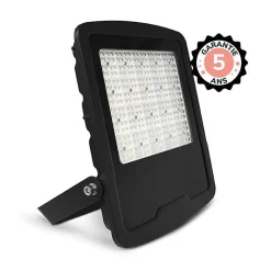 Projecteur LED Extérieur 200W - Asymétrique 40x90 - Noir - 4000K - IP65